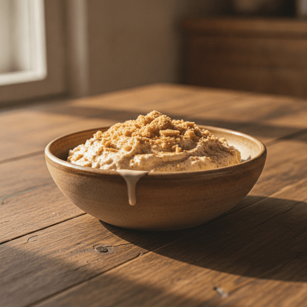 Amaretti-Zimtparfait