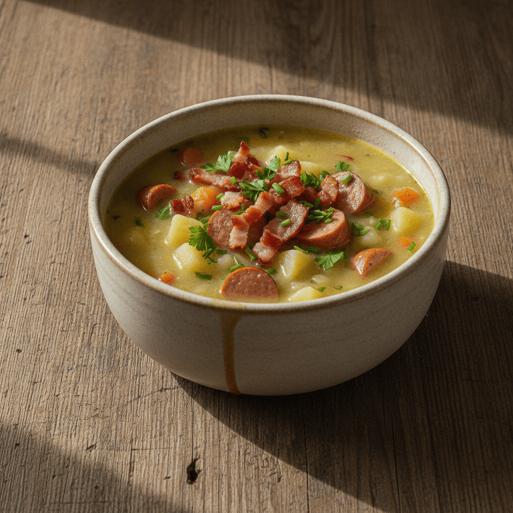 Kartoffelsuppe wie bei Muttern