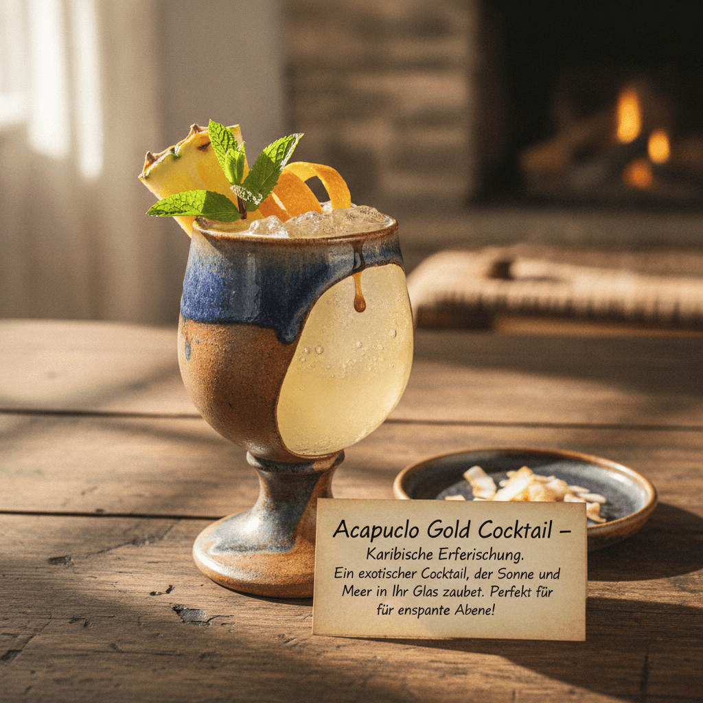 Acapulco Gold Cocktail – Karibische Erfrischung