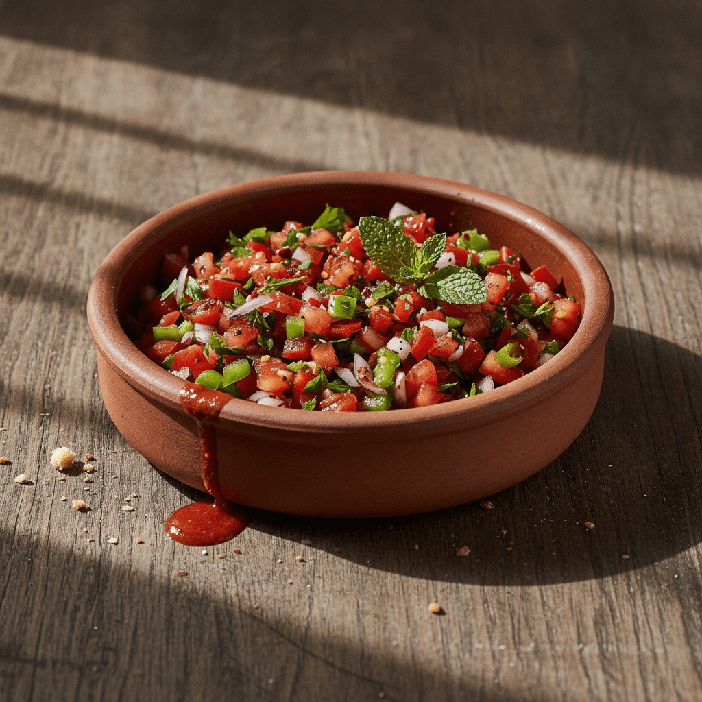 Acili Ezme – Würziger Tomaten-Petersilien-Salat