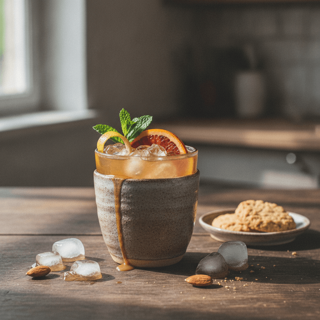Erfrischender Amaretto Cooler