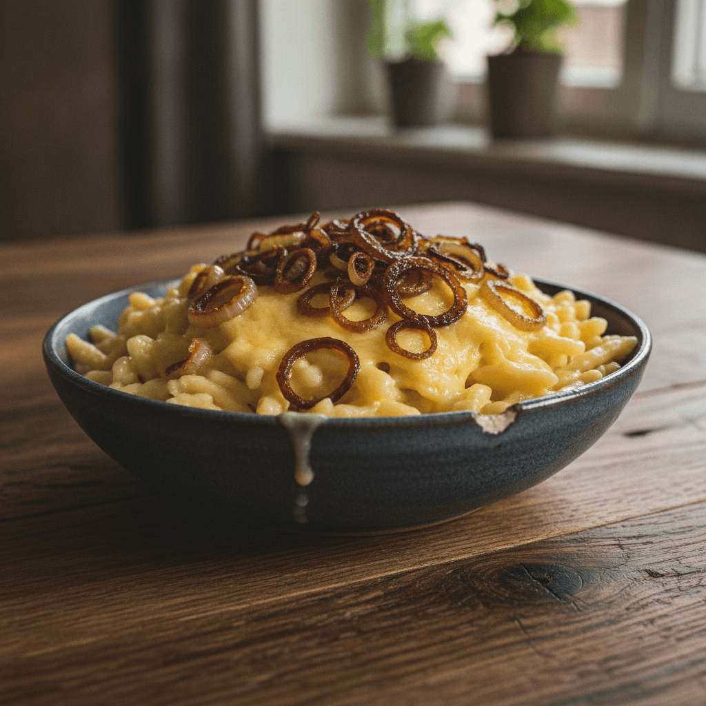 Herzhafte Allgäuer Kässpätzle