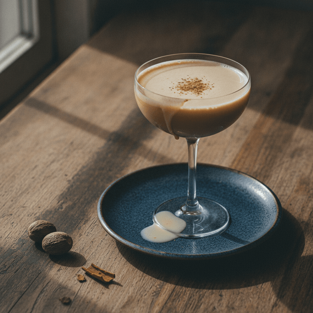 Klassischer Alexander Cocktail