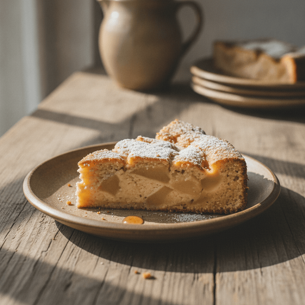 Saftiger Apfel-Quark-Kuchen aus der Küchenmaschine